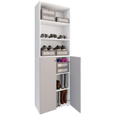 XL Holz Großer Schuhschrank Schuhkommode Lona 6