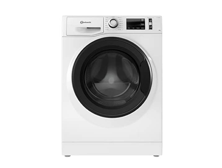 Bauknecht W Active 8A Waschmaschine Frontlader/ 8kg/ kraftvolle Fleckentfernung/ Dampf Programme/ Steam Hygiene Option/ Energieeffizienzklasse A/ Stopp&Add Funktion/ ProSilent-Motor [Energieklasse A]