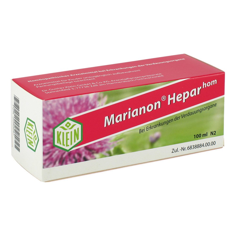 Dr. Gustav Klein GmbH & Co. KG Marianon Heparhom Tropfen 02292047