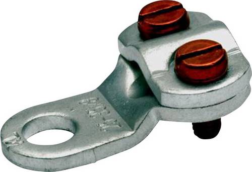 Klauke 572R6 Ringkabelschuh 2 Schrauben Querschnitt (max.)=10mm² Loch-Ø=6.5mm Unisoliert Metall