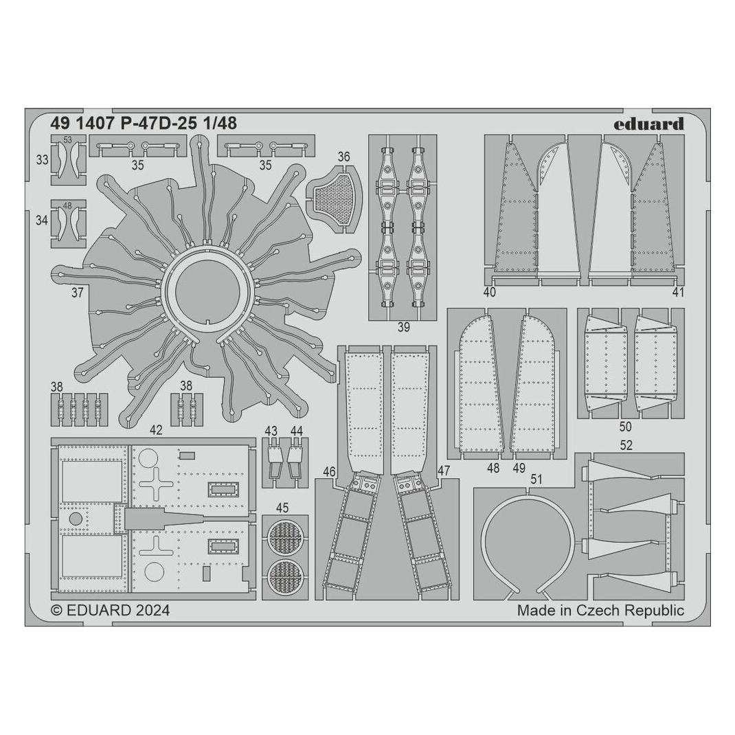 Eduard P-47D-25 1/48 (491407)