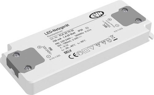 EVN PLK207020 LED-Treiber Konstantstrom 700mA 1St.