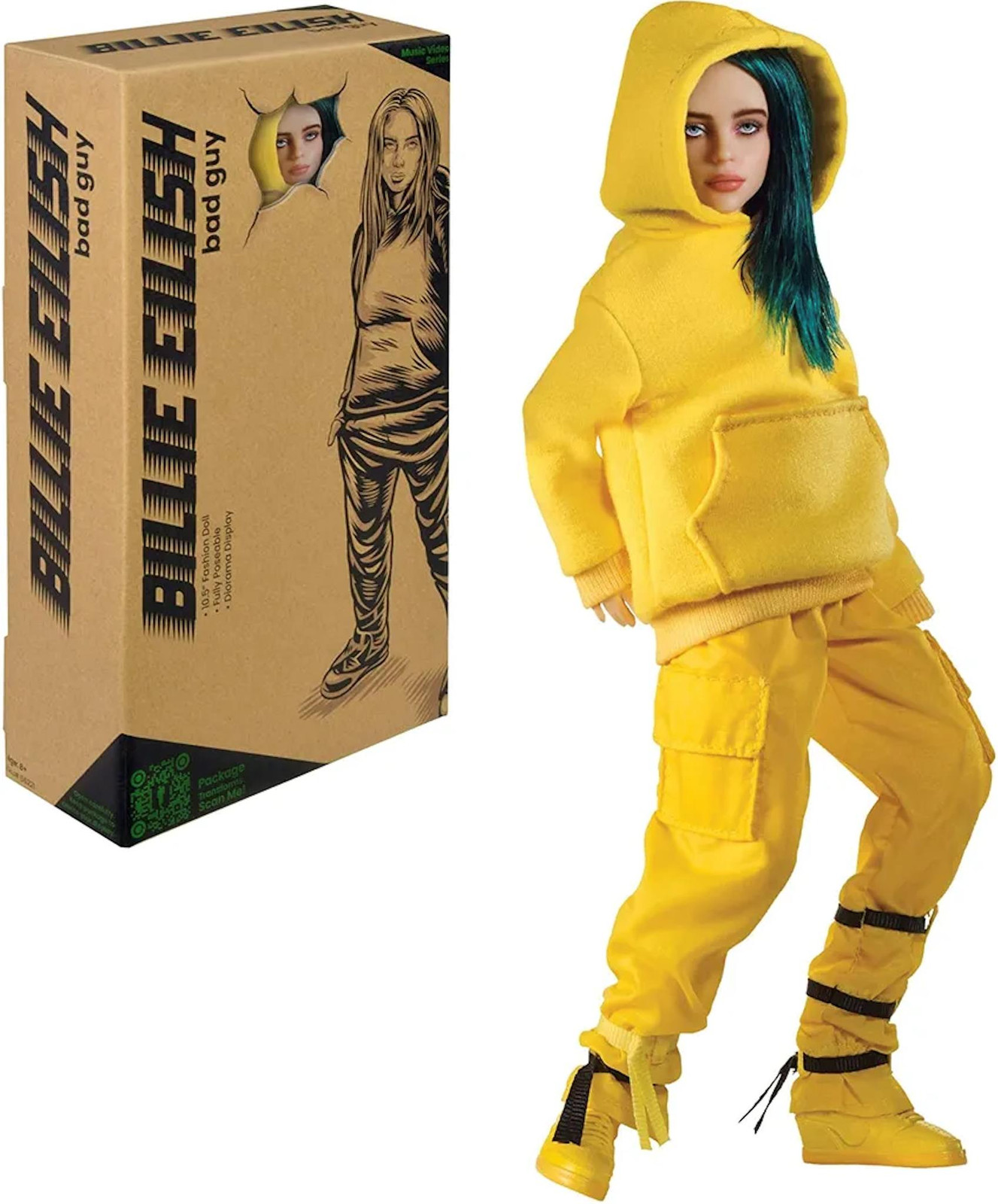 Bandai Billie Eilish Bad Guy figuur, 26 cm