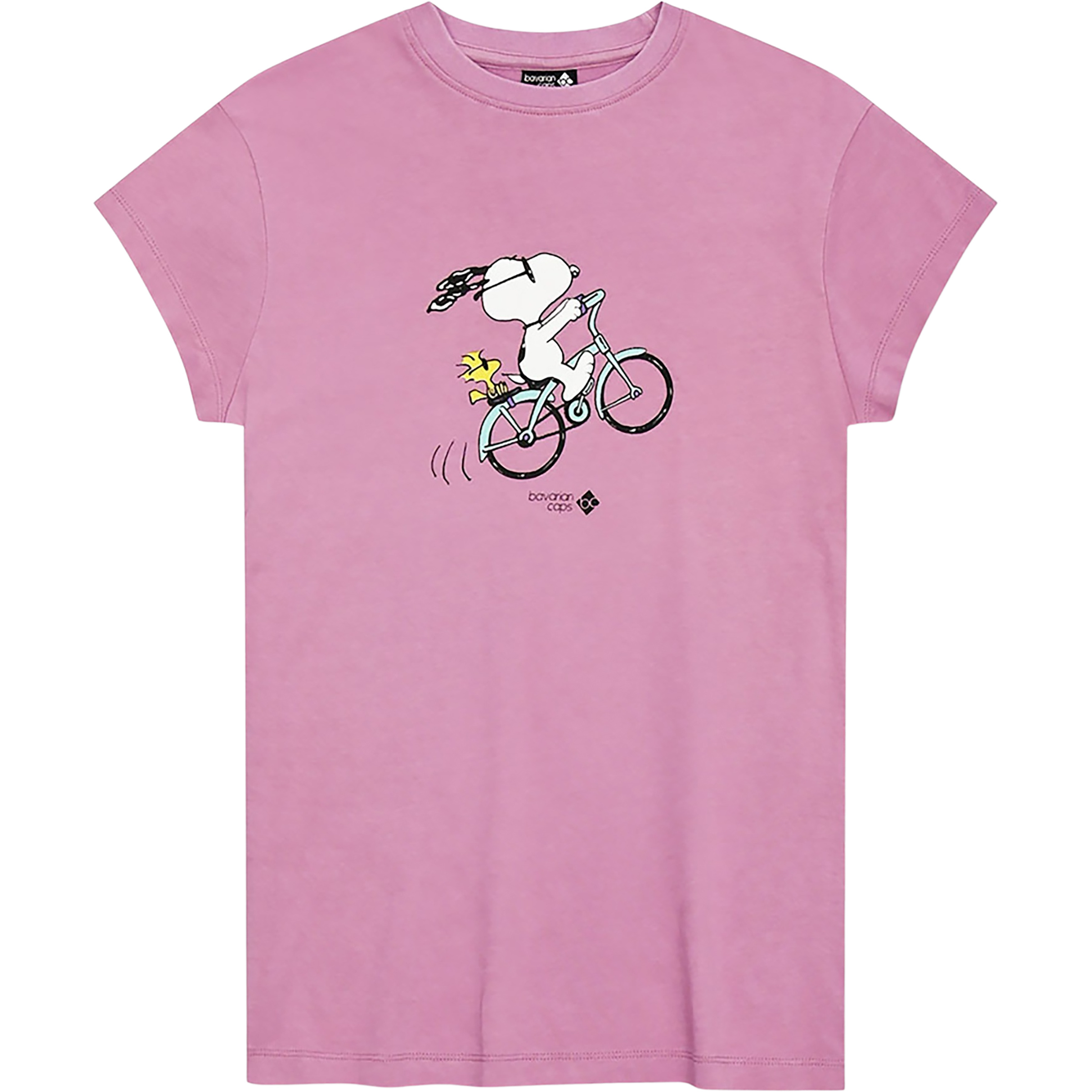 Bavarian Caps Peanuts: Radln Damen T-Shirts rosa Größe S Lifestyle Hautfreundlich