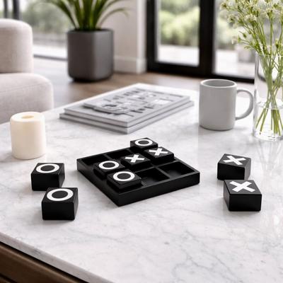 Sagebrook Home "Classic Tic Tac Toe Game for Tabletop Decor - 6.0"""