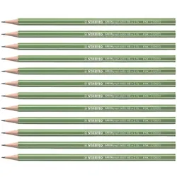 Stabilo 12er-Pack Holz-Bleistift »GREENgraph 6003« grün