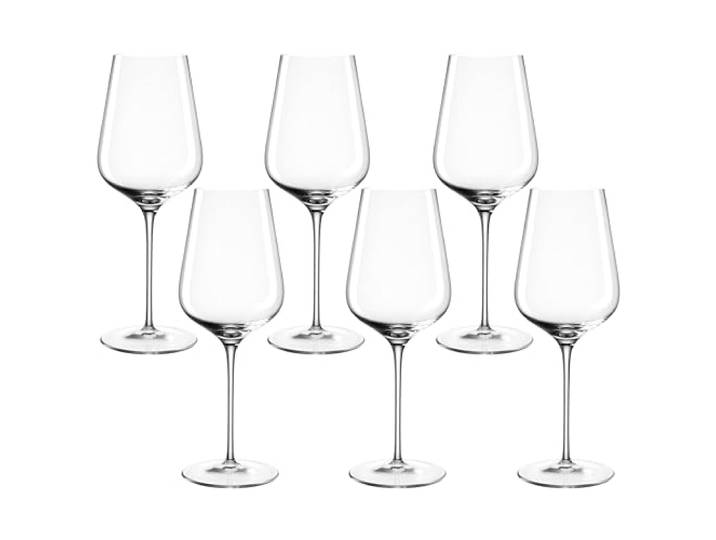 LEONARDO HOME BRUNELLI Weißweingläser 6er Set, spülmaschinenfeste Weißwein-Gläser, besonders stoßfestes Weingläser-Set, italienischer Stil, 470 ml, 066409