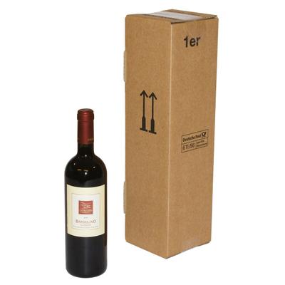 smartboxpro Versandkarton 00069081 Flasche 105x420x105mm braun 20 Stück