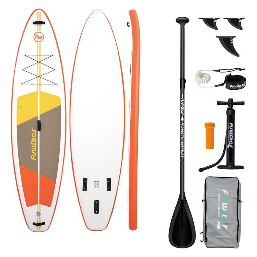 FunWater "SUP paddleboard SUPFW69B 3,35m (orange-white)" (SUPFW69B)