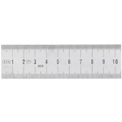 BRW, Lineal, Stahlmassstab INOX (50 cm, Stahl)