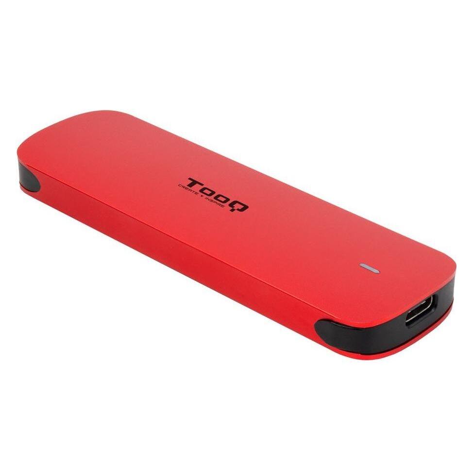 Tooq Technology CAJA EXTERNA M.2 NVMe USB3.1 GEN2 ALUMINIO ROJA (M.2) (TQE-2201R)