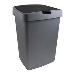 Sunware Delta Klappdeckeleimer 50L metallf./schwarz (50 l) (33163537)