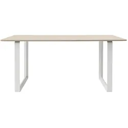 Muuto 70/70 Tisch, 170 x 85 cm, eichenfurnier / weiß