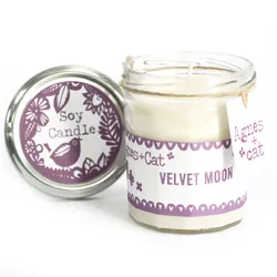 Jam Jar Candle - Velvet Moon