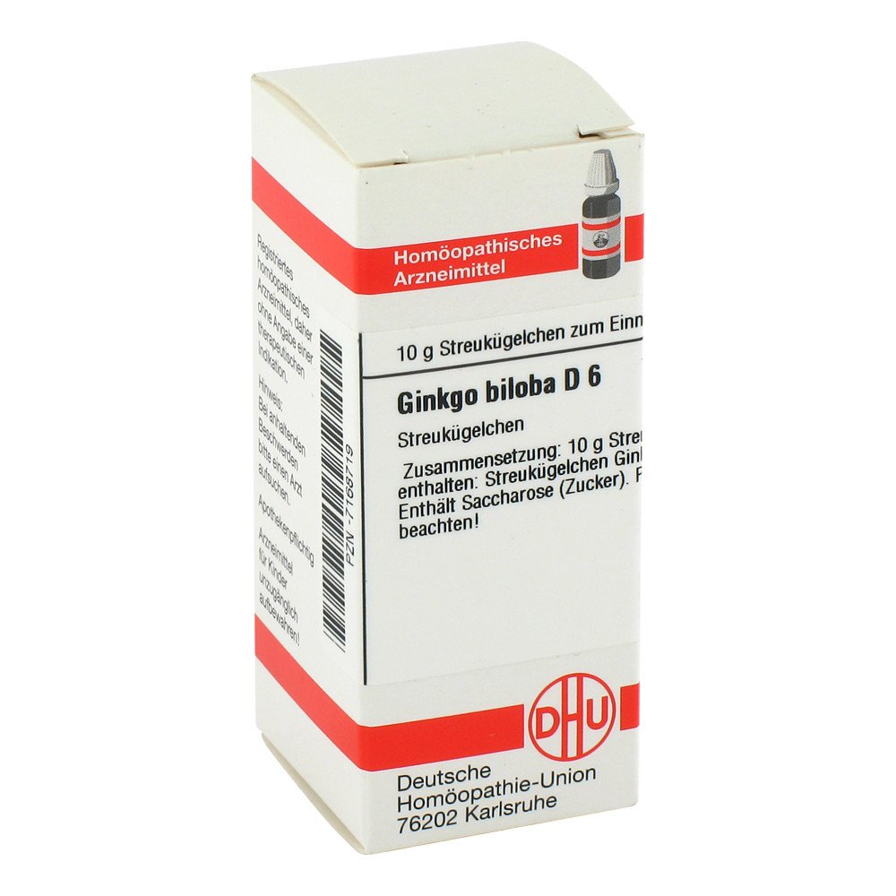 DHU-Arzneimittel GmbH & Co. KG Ginkgo Biloba D6 Globuli 07168719