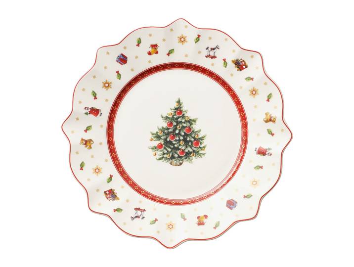 Villeroy & Boch Assiette Toy s Delight Ø24 cm Blanc-rouge'
