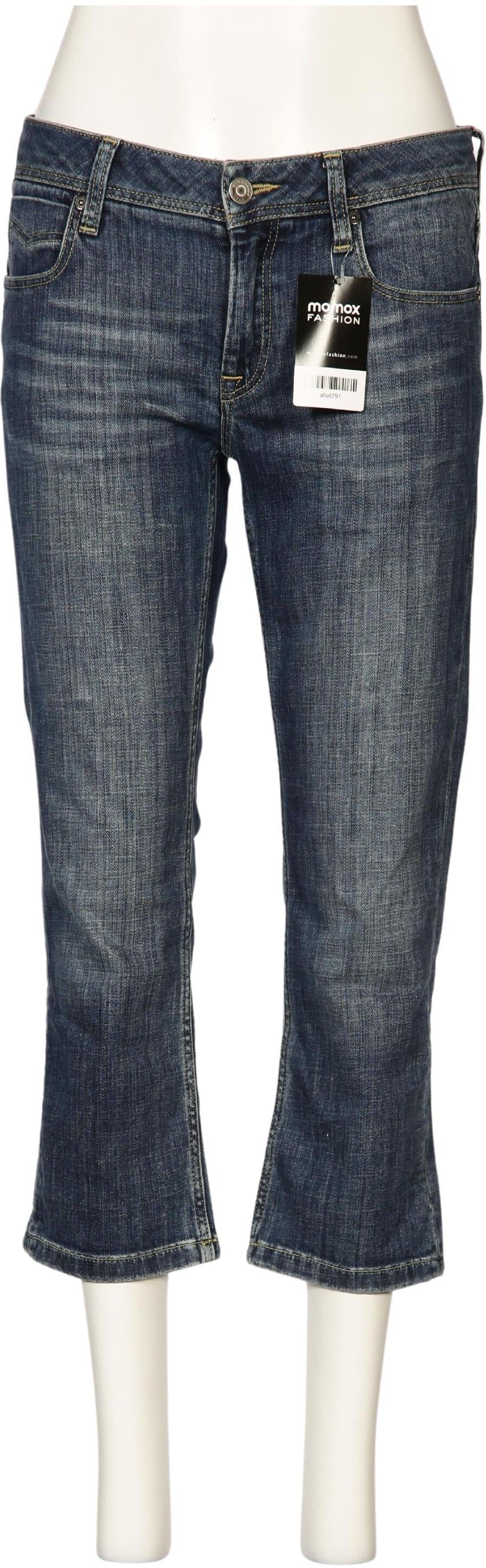 Burberry Damen Jeans, Blau, Gr. W28, Baumwolle / Elasthan - Second Hand