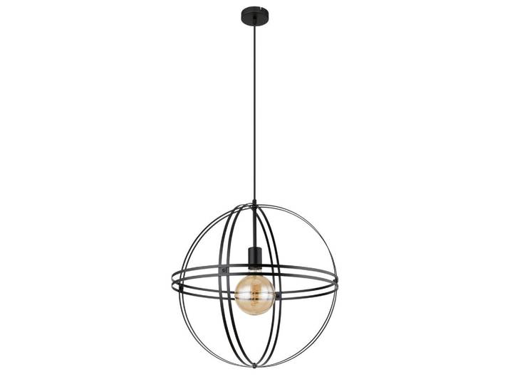 Globo Hängeleuchte, Schwarz, Metall, 120 cm, höhenverstellbar, Lampen & Leuchten, Innenbeleuchtung, Hängelampen, Pendelleuchte