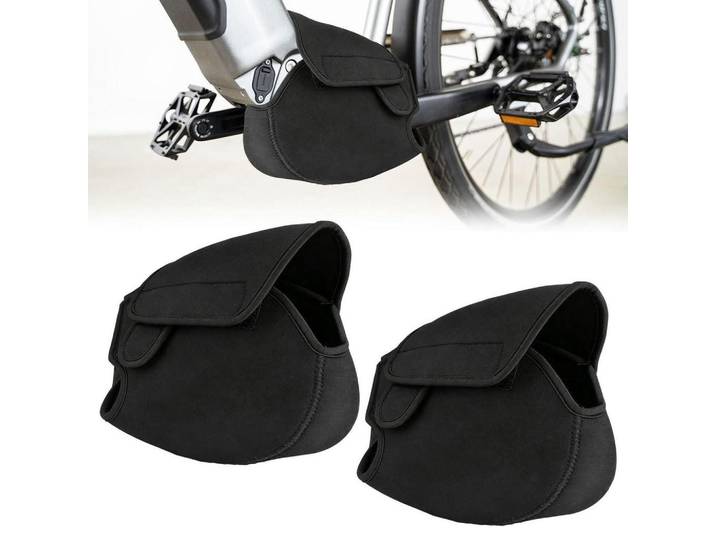 E-Bike Motor Schutzhülle 2-teiliges Set, Schwarz, 26x19.5x29 cm, Freizeit & Co, Sport & Fitness, Fahrräder, Fahrradzubehör