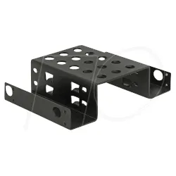 DELOCK 18270 - Einbaurahmen HDD/SSD 2 x 2,5" zu 5,25", Metall