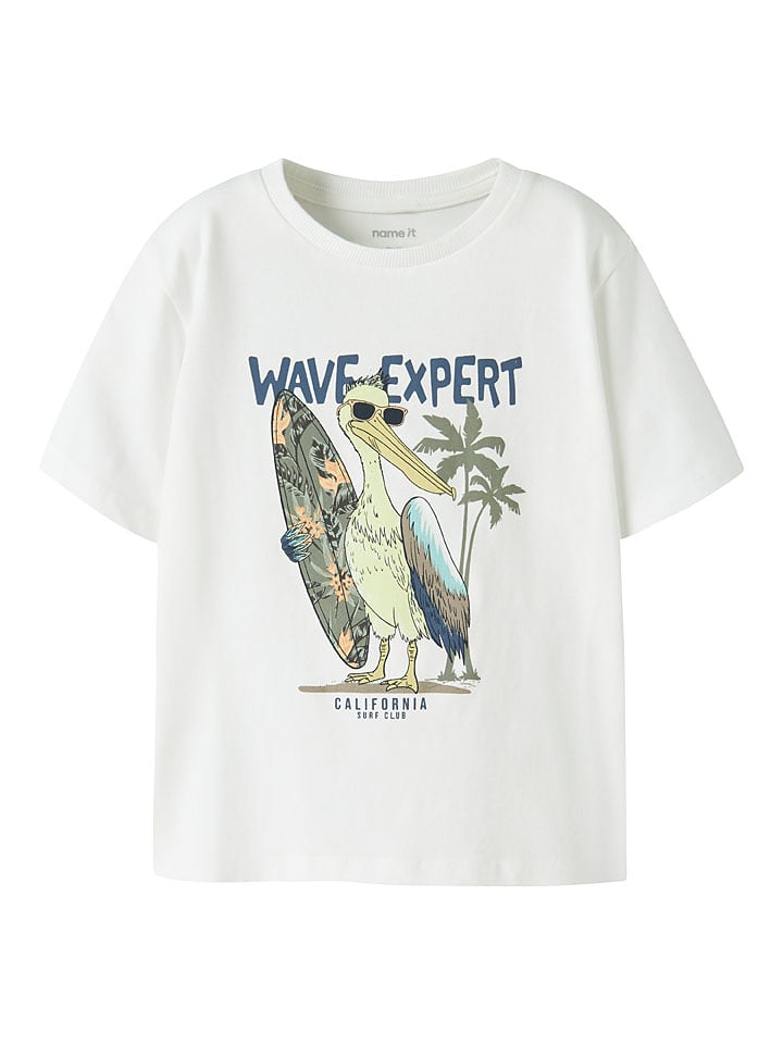 name it Shirt "Fopz" in Creme - 110
