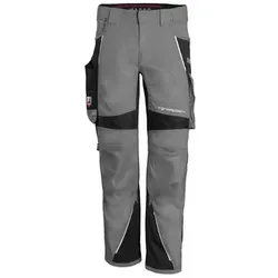Bundhose "IRON" grau/schwarz, Gr. L54 - grau/schwarz - L