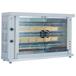 CombiSteel Hähnchengrill Gas, 3 Spieße