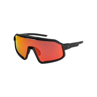 Sonnenbrille QUIKSILVER "Slash+", Herren, rot (schwarz, ml rot), Sonnenbrillen Sonnenbrille