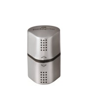 FABER-CASTELL GRIP 2001 Spitzdose 3 Löcher Silber (183800)