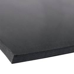 COBA Europe EPDM00001C Industrie-Gummi (B x H) 1.4 m x 1.5 mm (Meterware) Schwarz
