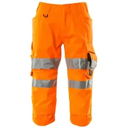 MASCOT Dreiviertel-Hose mit Knietaschen SAFE SUPREME Hi-vis Orange 62 - 17549-860-14-C62 - Hi-vis Orange