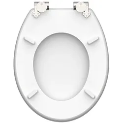Schütte  Holzkern  WC-Sitz  SHELL  HEART,  Toilettensitz  Klobrille  mit  Absenkautomatik