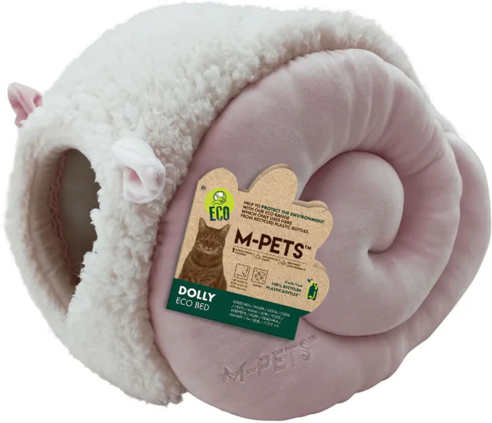M-Pets Cuccia Gatto Dolly Rosa 47x35x30CM