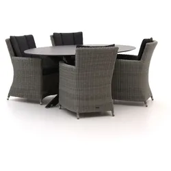 Intenso Adriano/Furato ellips 200 cm Gartenmöbel-Set 5-Teilig