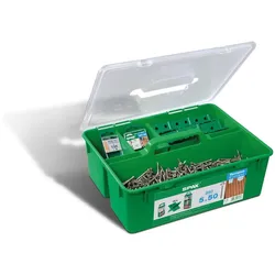 SPAX GREEN Box Terrasse - Edelstahl A2 - 5x50 mm - für 25-28 m2