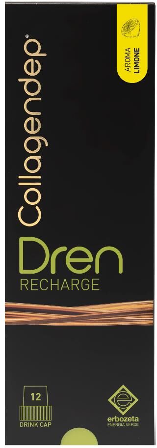 ERBOZETA SpA Collagendep Dren Limone Recharge, 12 pezzi
