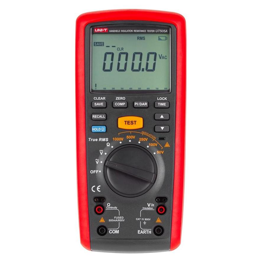 Uni-T Isolationswiderstandsmessgerät UT505A (Hand-Multimeter) (?UT505A/MIE0179)