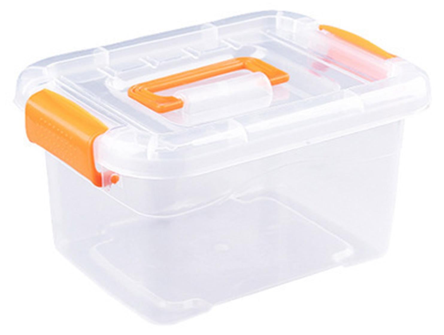 Gistuch Transparante opbergbox met deksel, stapelbare plastic container voor volwassenen