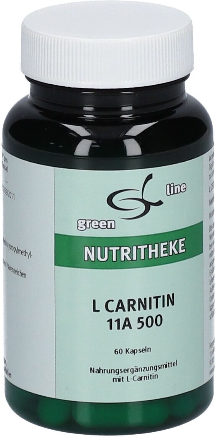 green line L-Carnitin 11A 500 Kapseln 60 St