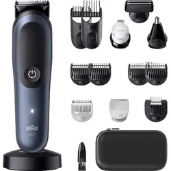 BRAUN AIO7580 Series 7 All-in-One 7, Multigroomer, Dunkelblau