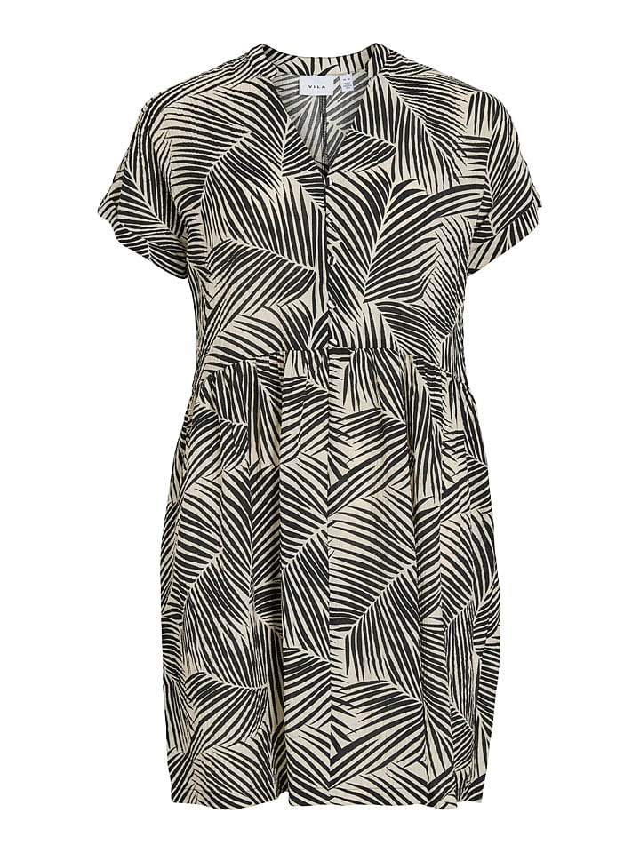 Vila Kleid in Creme - 38