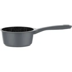 Schäfer Stieltopf Ø16cm Stielkasserolle 1,3L Induktion Antihaft Stieltopf Kochtopf silber
