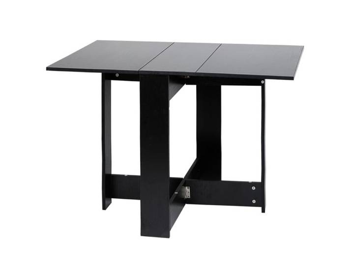 Table à Manger pliante - JEOBEST - Noir - 103*76*73.4 cm