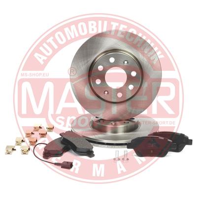 Master-sport Germany Bremsensatz, Scheibenbremse [Hersteller-Nr. 202202310] für Fiat