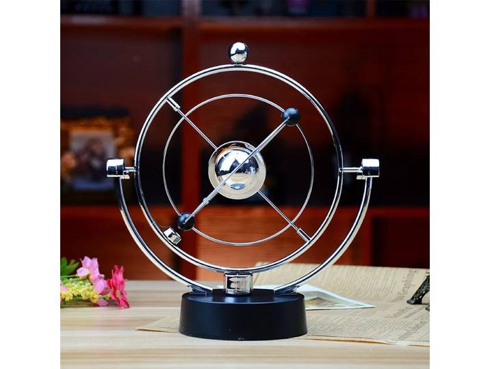 Orbite planète oscillante magnétique, système solaire à mouvement perpétuel, Art dynamique, artisanat, cadeau, ornement de maison, accessoires de bureau, décor