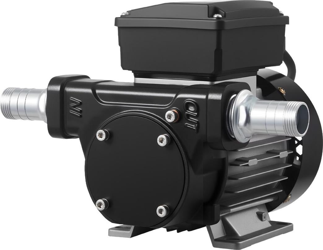 VEVOR Elektrische Brandstofpomp 230V, 60 liter/minuut, voor diesel, petroleum en biodiesel, inclusief automatische brandstofslang
