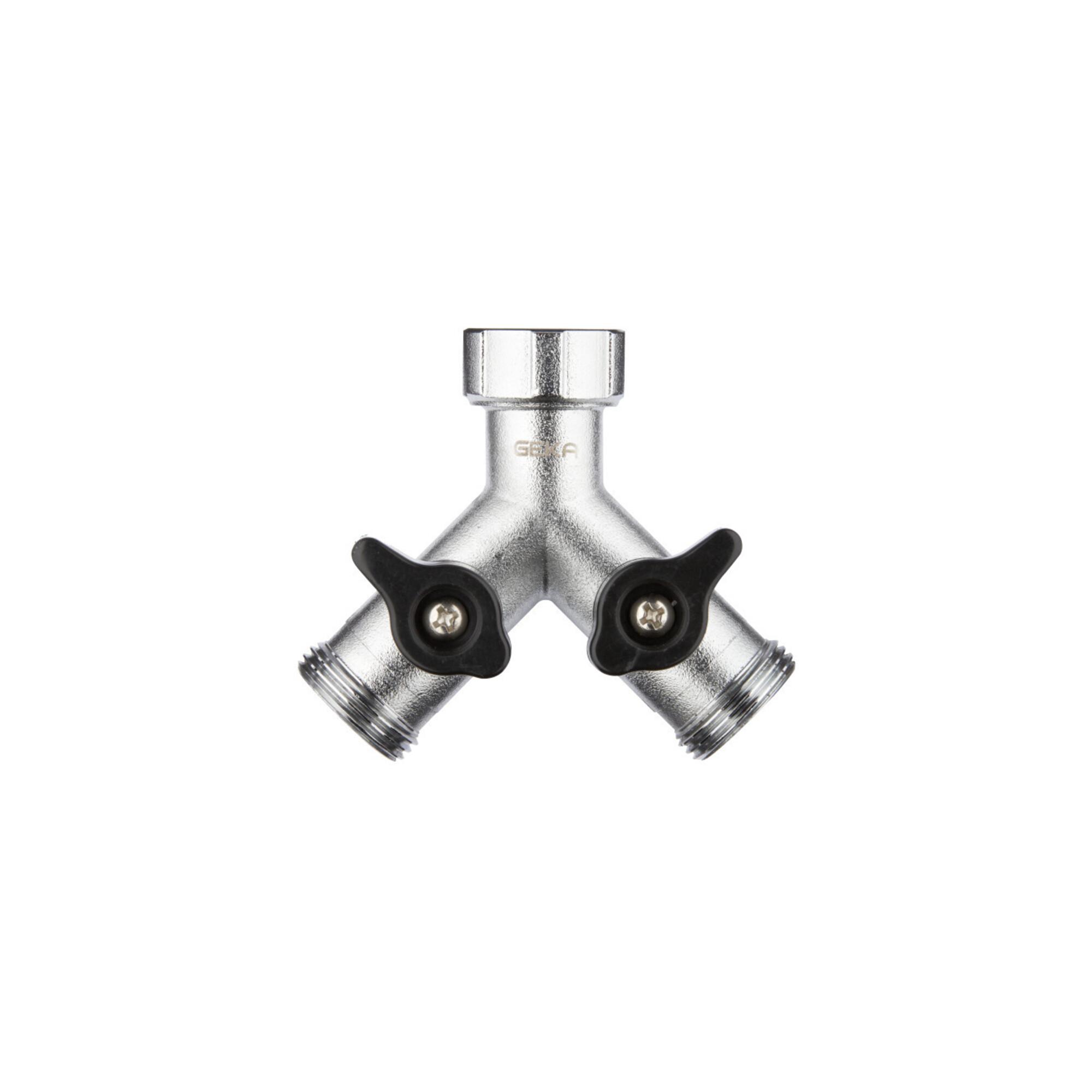 GEKA plus Zweiwegeventil IG G3/4 2xAG G3/4MS Cr plus (46.0432.8)