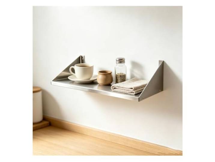 Edelstahl Mikrowellenregal, Mikrowellen Regal, Regal Küche, Kitchen Shelf Spart Platz auf der Arbeitsplatte, Wasserdicht, Leicht zu reinigen, Jede Ablage ist mit 50 kg (110 lb) belastbar, Anpassbar