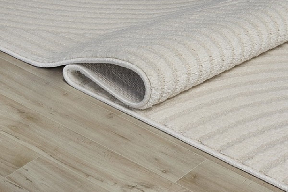 Vloerkleed Elio Japandi Stijl Abstract Modern Cream 140 x 200 cm