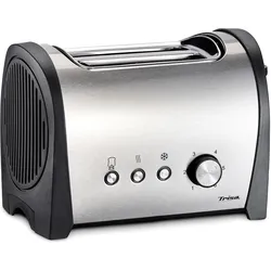 Trisa Toaster "Royal Toast", Toaster, Schwarz, Silber